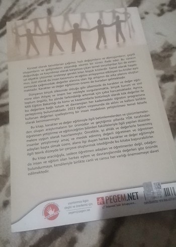  Karakter ve Değer Eğitimi Kitabı