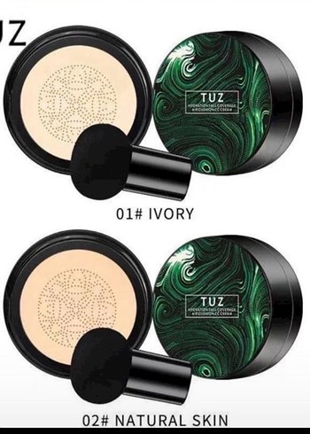 TUZ Kapatıcı Krem - 01 Ivory & 02 Natural Skin
