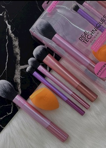 Pastel Pembe Makyaj Fırça Seti