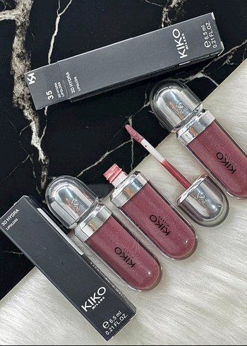 KIKO 3D Hydra Ruj - Pembe Tonları