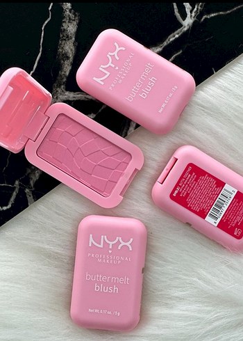 NYX Buttermelt Pastel Pembe Allık