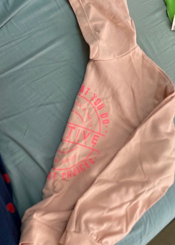 LC Waikiki Beyaz Renkli Baskılı Kadın Sweatshirt
