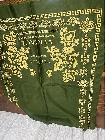 Versace Beraate pamuk keten şal