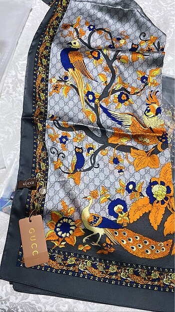 Gucci vual ipek şal