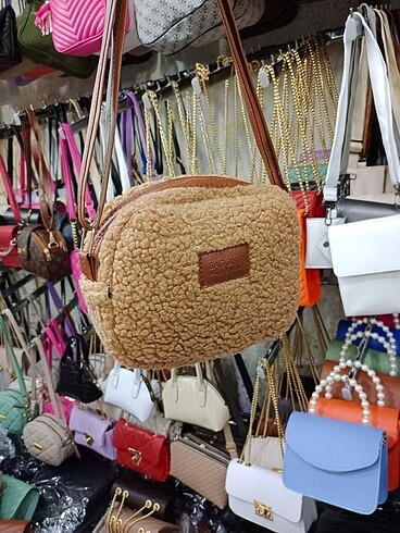 Peluş çanta