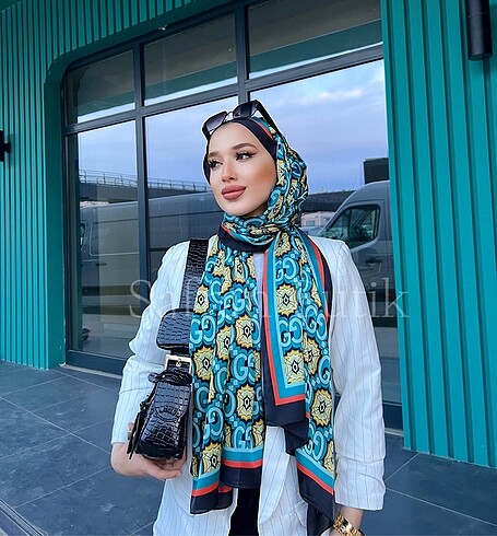 Gucci Gucci ipek şal