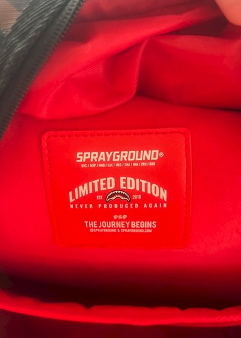 ORJİNAL SPRAYGROUND ÇANTA TERTEMİZ SIFIR ETİKETLİ - Görsel 17