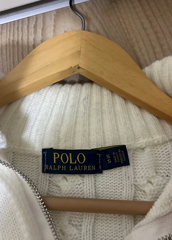 Ralph Lauren Beyaz Erkek Kazak S beden Orjinaliyle Birebir - Görsel 2