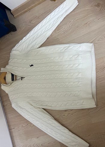 Ralph Lauren Beyaz Erkek Kazak S beden Orjinaliyle Birebir - Görsel 4