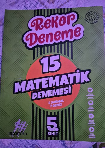 Rekor Deneme 5. Sınıf Matematik 15 Denemesi