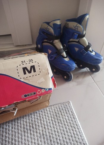 Mavi Erkek Paten, Cırtlı, Spor