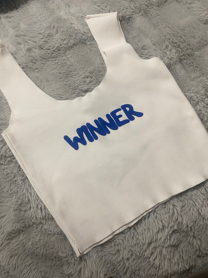 Beyaz Baskılı crop - Görsel 3