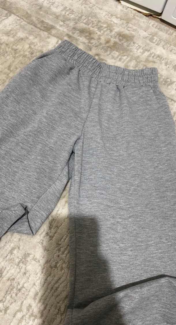 Gri Kadın Rahat Kesim Eşofman Altı - Görsel 3