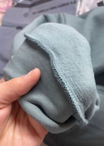 xl Beden Gri Kapüşonlu Kadın Oversize Eşofman Takımı