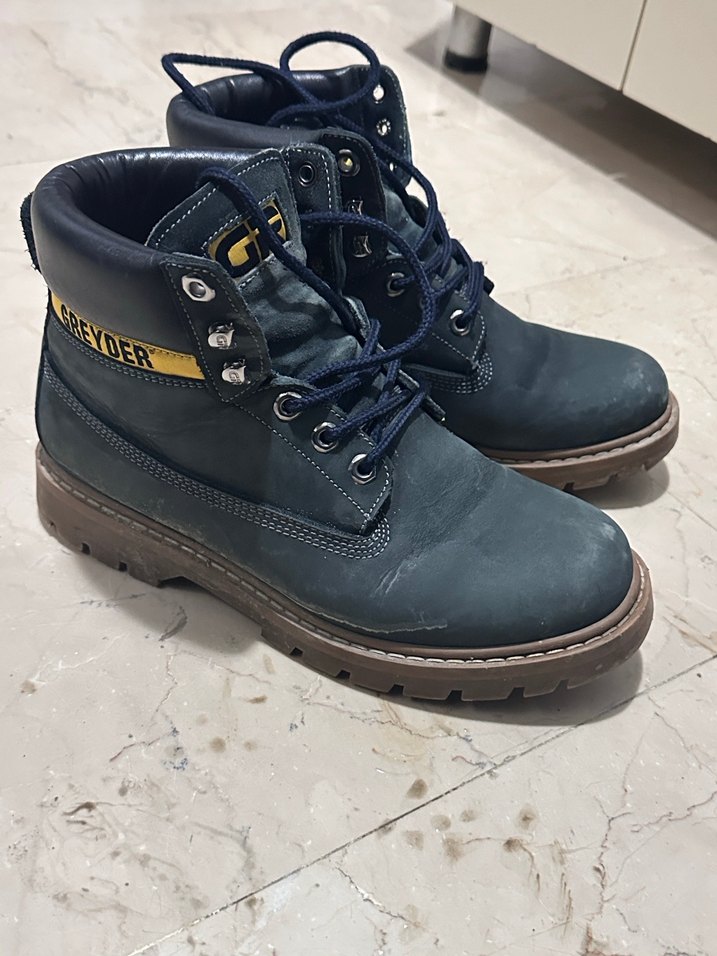 Koyu Haki Kadın Bot - Görsel 2