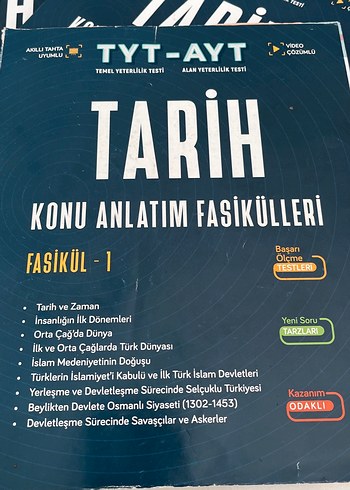  LİMİT YAYINLARI TYT-AYT Konu Anlatım Fasikülleri