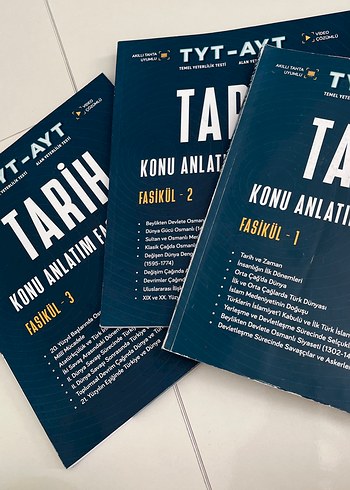 LİMİT YAYINLARI TYT-AYT Konu Anlatım Fasikülleri