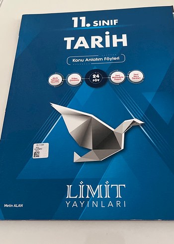 Limit Yayınları 11. Sınıf / AYT Tarih Konu Anlatım Föyleri