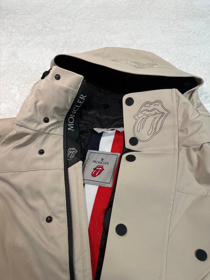 Bej Fermuarlı Street Style kadın mont - Görsel 5