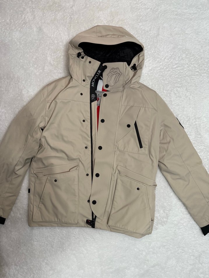 Bej Fermuarlı Street Style kadın mont - Görsel 3