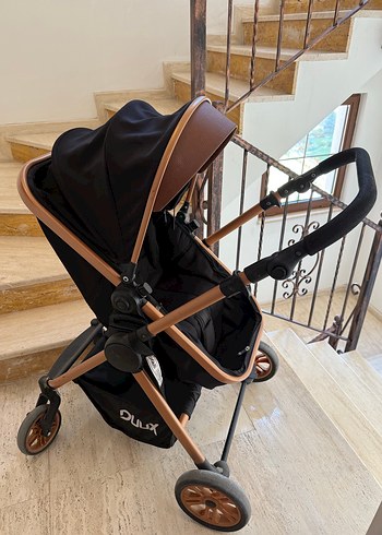 PULX Siyah Bebek Arabası - Görsel 5