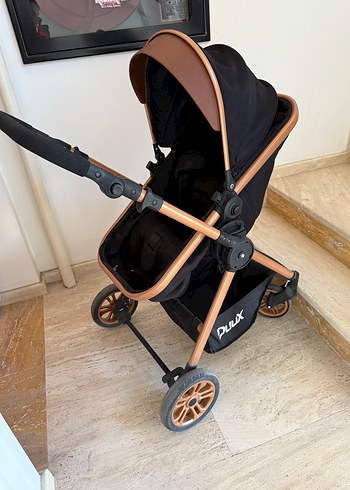 PULX Siyah Bebek Arabası - Görsel 6