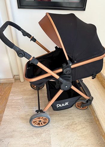 PULX Siyah Bebek Arabası - Görsel 2