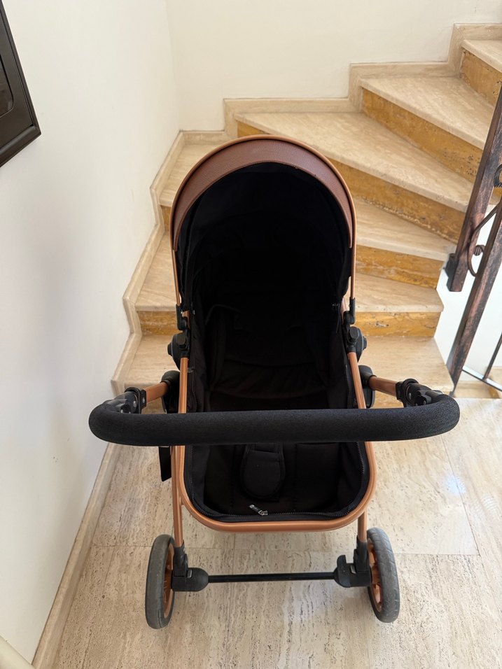 PULX Siyah Bebek Arabası - Görsel 4