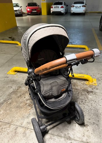 Kraft Gri Bebek Arabası - Görsel 2