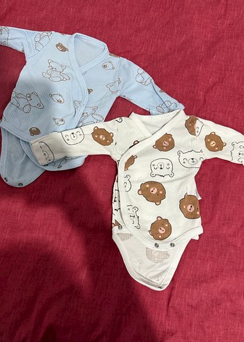 Uzun Kollu Örme Bebek Çıtçıtlı Body - Görsel 4