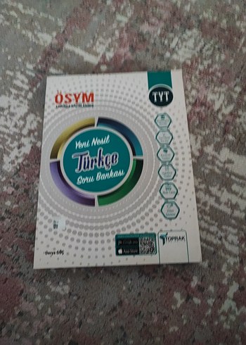 TYT Türkçe Soru Bankası ÖSYM Onaylı TOPRAK YAYINLARI