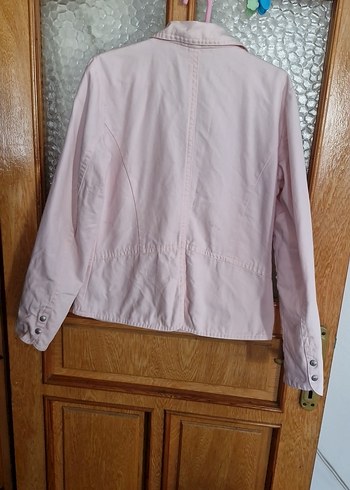 Pembe Düğmeli Kadın Blazer Ceket - Görsel 3
