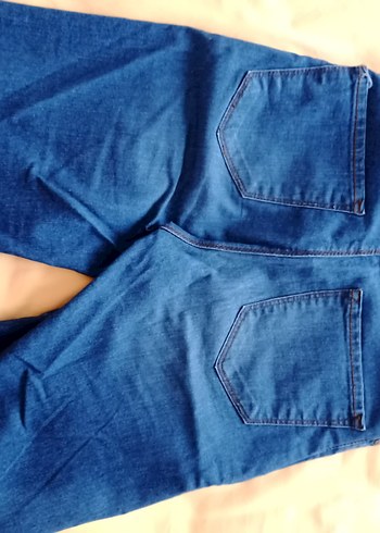 LC Waikiki Kadın Mavi Denim Mini Şort
