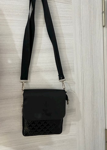 Giorgio Armani Siyah Erkek Omuz Çantası - Görsel 3