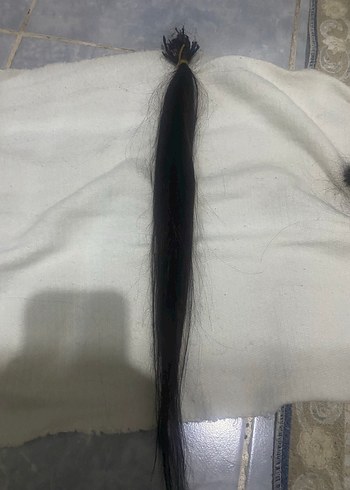 Siyah Püsküllü Avant-Garde Kadın Saç Aksesuarı - Görsel 2