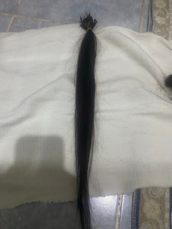 Siyah Püsküllü Avant-Garde Kadın Saç Aksesuarı - Görsel 2