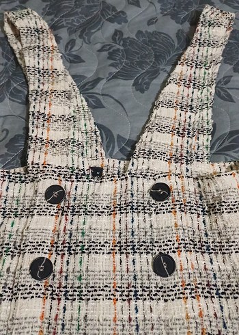 Bohem Örgü Askılı Elbise - Görsel 4