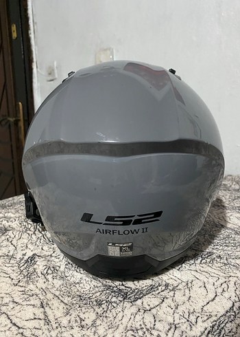 Gri LS2 Motosiklet Kaskı - Görsel 4