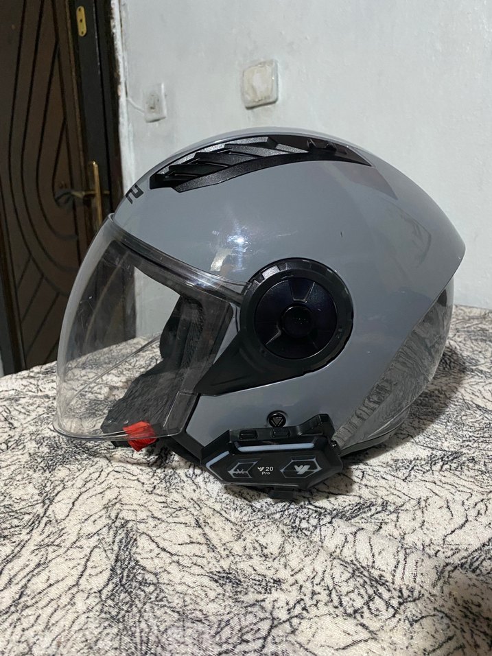 Gri LS2 Motosiklet Kaskı - Görsel 3