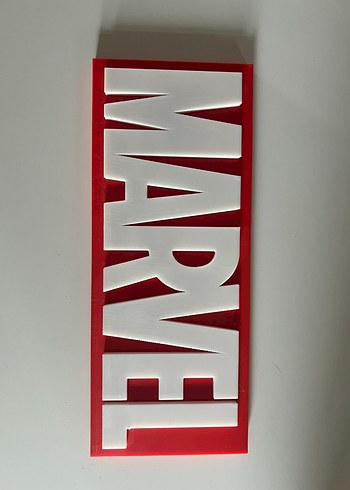 Kırmızı Marvel masaüstü lego - Görsel 2