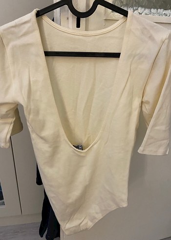 Kalp İşlemeli Beyaz ctcıtlı bluz - Görsel 4