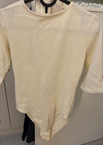 Kalp İşlemeli Beyaz ctcıtlı bluz - Görsel 5