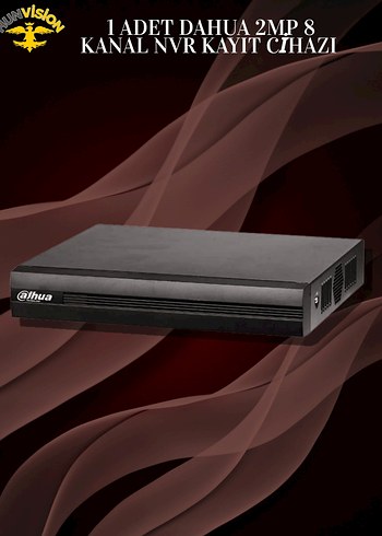 Dahua 2 MP 5 KAMERALI IP / DOME FULL PAKET - Görsel 3
