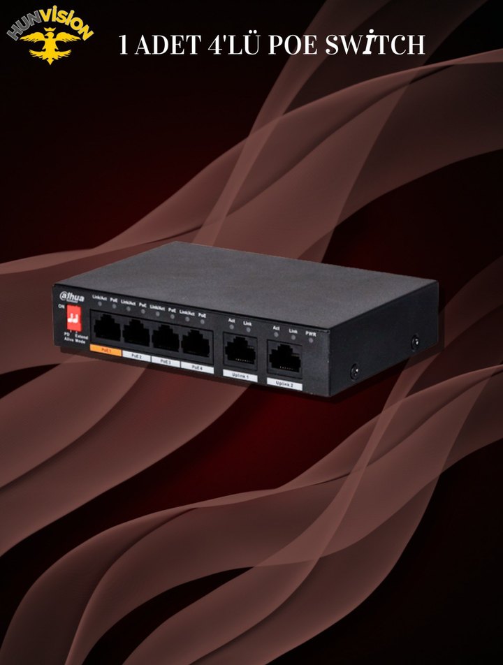 Dahua 2 MP 2 KAMERALI IP / DOME FULL PAKET - Görsel 5