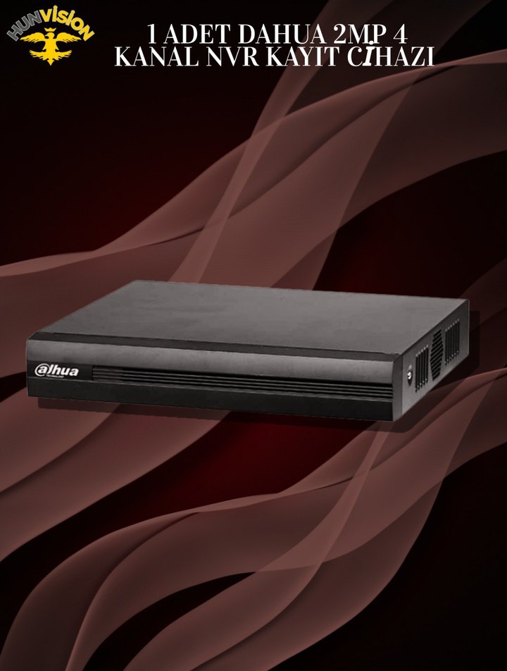 Dahua 2 MP 2 KAMERALI IP / DOME FULL PAKET - Görsel 3