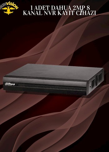 Dahua 2 MP 6 KAMERALI IP / DOME FULL PAKET - Görsel 3