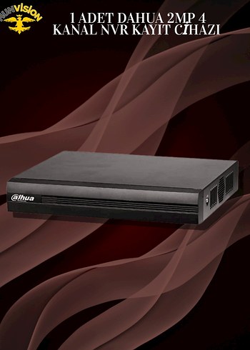 Dahua 2 MP 1 KAMERALI IP DOME FULL SET - Görsel 3