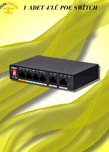 Dahua 2 MP 2 KAMERALI IP / BULLET FULL PAKET - Görsel 5