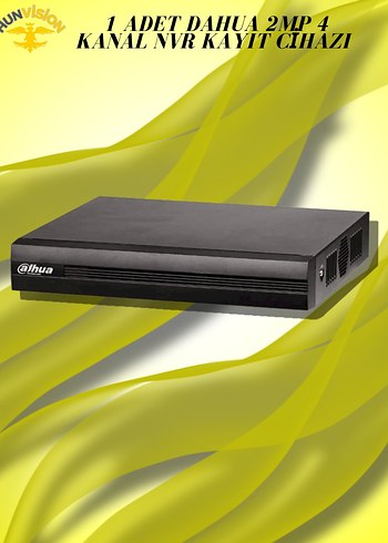 Dahua 2 MP 2 KAMERALI IP / BULLET FULL PAKET - Görsel 3