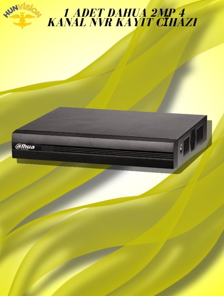 Dahua 2 MP 2 KAMERALI IP / BULLET FULL PAKET - Görsel 3